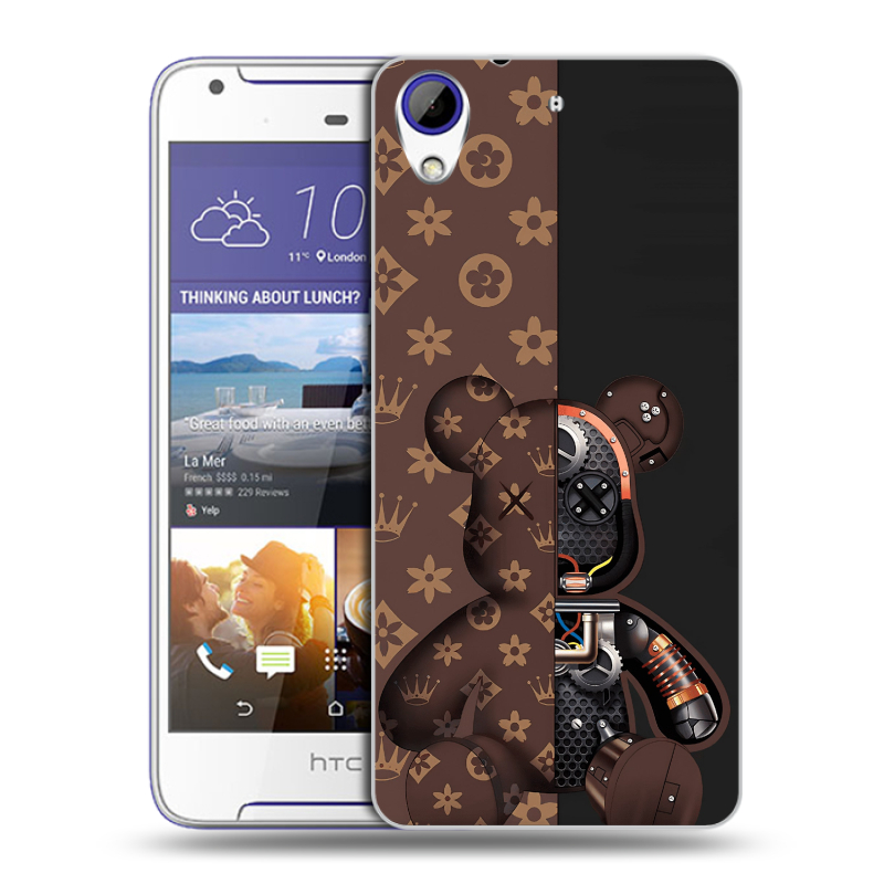 Пластиковый чехол на HTC Desire 830 с принтом Луи робот Пластиковый чехол на HTC Desire 830 с принтом Луи робот