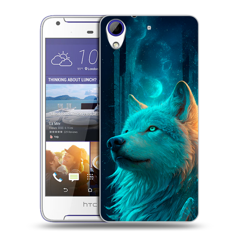 Пластиковый чехол на HTC Desire 830 с принтом бабочки саккура Пластиковый чехол на HTC Desire 830 с принтом бабочки саккура
