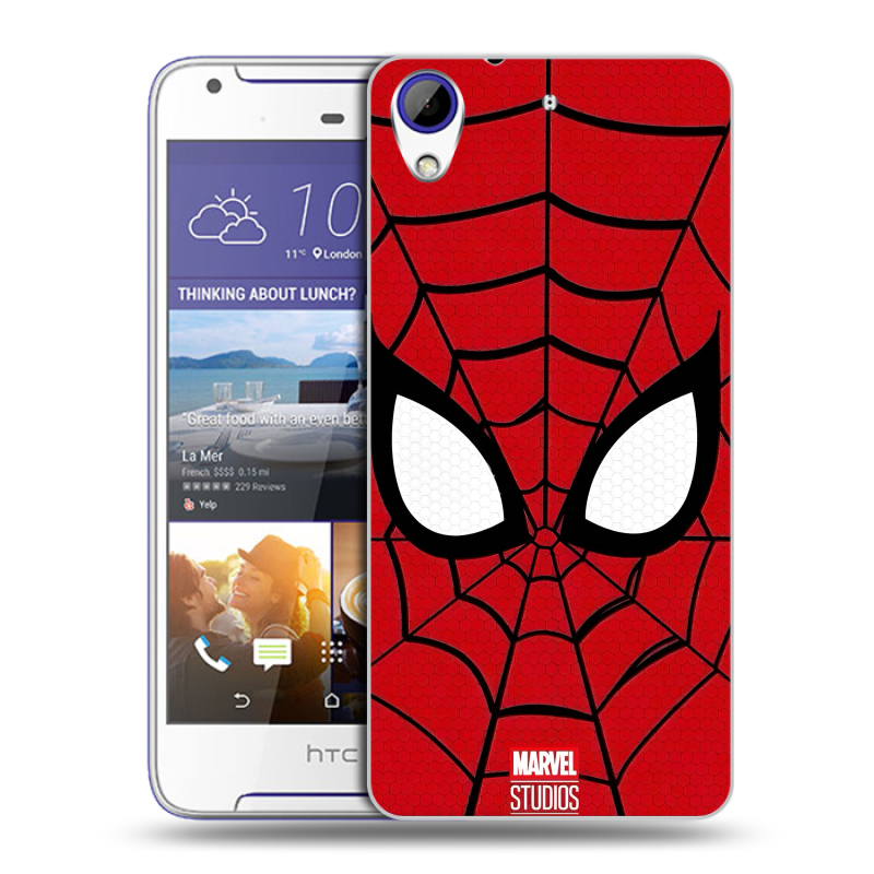 Пластиковый чехол на HTC Desire 830 с принтом человек паук spiderman Пластиковый чехол на HTC Desire 830 с принтом человек паук spiderman