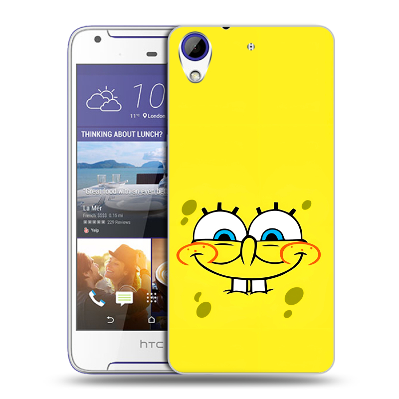 Пластиковый чехол на HTC Desire 830 с принтом спанчбоб спанч боб Пластиковый чехол на HTC Desire 830 с принтом спанчбоб спанч боб