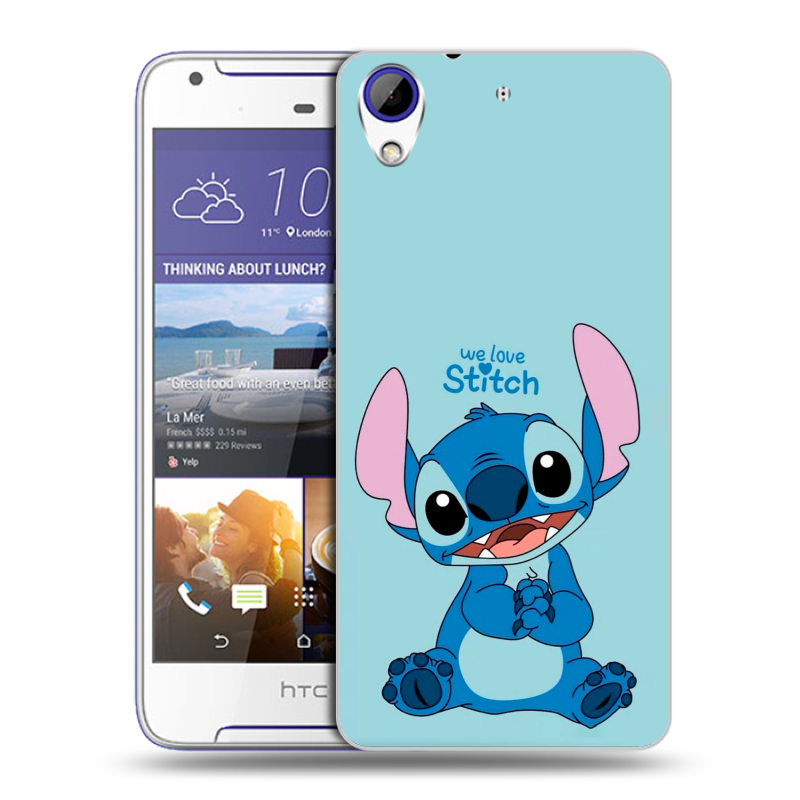 Пластиковый чехол на HTC Desire 830 с принтом Лило и Стич Пластиковый чехол на HTC Desire 830 с принтом Лило и Стич