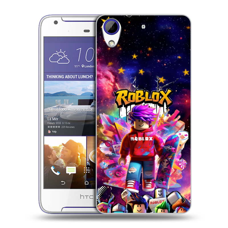 Пластиковый чехол на HTC Desire 830 с принтом Roblox Роблокс Пластиковый чехол на HTC Desire 830 с принтом Roblox Роблокс