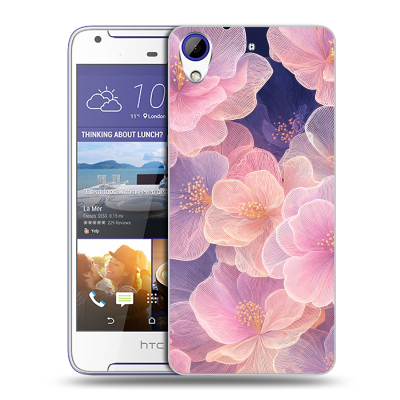 Пластиковый чехол на HTC Desire 830 с принтом женский Пластиковый чехол на HTC Desire 830 с принтом женский