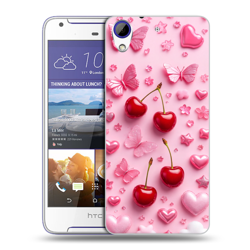 Пластиковый чехол на HTC Desire 830 с принтом для девочек Пластиковый чехол на HTC Desire 830 с принтом для девочек
