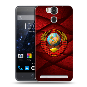 Пластиковый чехол на Ulefone Power с принтом Герб СССР