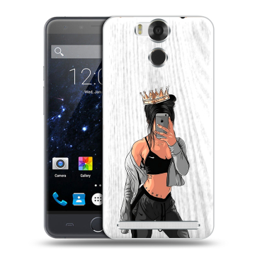 Пластиковый чехол на Ulefone Power с принтом Женские принты