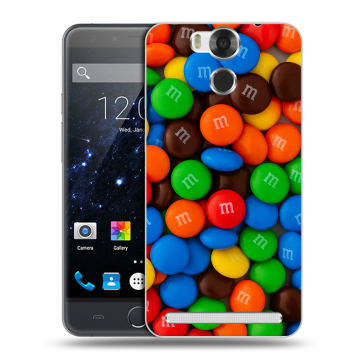 Пластиковый чехол на Ulefone Power с принтом Конфеты