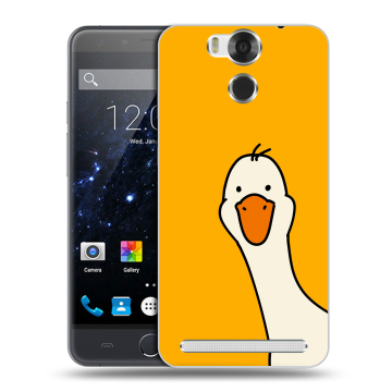 Пластиковый чехол на Ulefone Power с принтом Утка