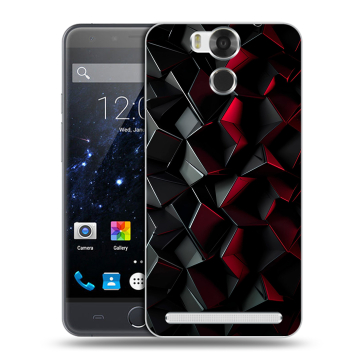Пластиковый чехол на Ulefone Power с принтом Абстракция