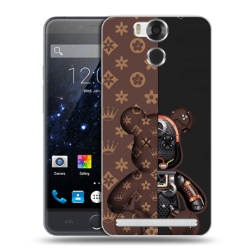 Пластиковый чехол на Ulefone Power с принтом Луи робот