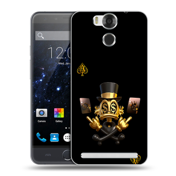 Пластиковый чехол на Ulefone Power с принтом Золотой скрудж макдак Пластиковый чехол на Ulefone Power с принтом Золотой скрудж макдак