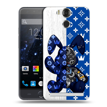 Пластиковый чехол на Ulefone Power с принтом Луи робот