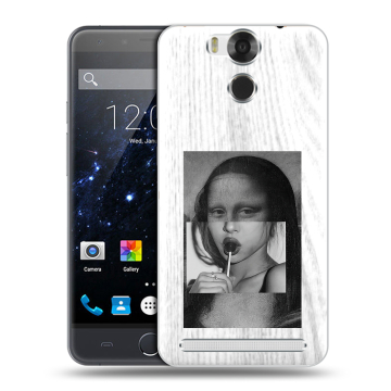 Пластиковый чехол на Ulefone Power с принтом Мона Лиза