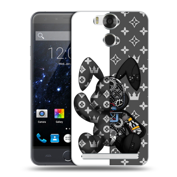 Пластиковый чехол на Ulefone Power с принтом Луи робот