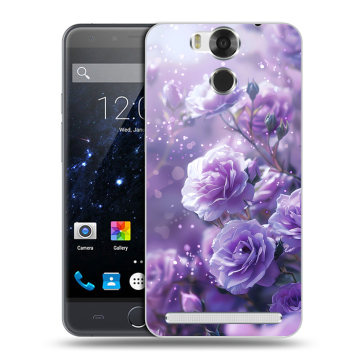 Пластиковый чехол на Ulefone Power с принтом Розы цветы Пластиковый чехол на Ulefone Power с принтом Розы цветы