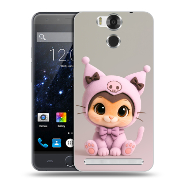 Пластиковый чехол на Ulefone Power с принтом Куроми Kuromi 