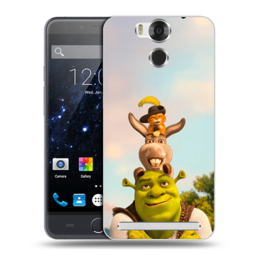 Пластиковый чехол на Ulefone Power с принтом Шрек Shrek Пластиковый чехол на Ulefone Power с принтом Шрек Shrek
