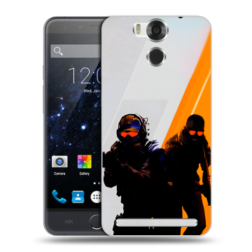 Пластиковый чехол на Ulefone Power с принтом Контер страйк Counter strike