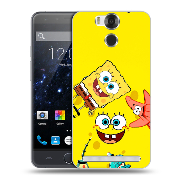 Пластиковый чехол на Ulefone Power с принтом Спанч боб Спанчбоб