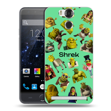 Пластиковый чехол на Ulefone Power с принтом Шрек Shrek Пластиковый чехол на Ulefone Power с принтом Шрек Shrek