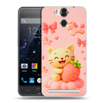 Пластиковый чехол на Ulefone Power с принтом для девочек