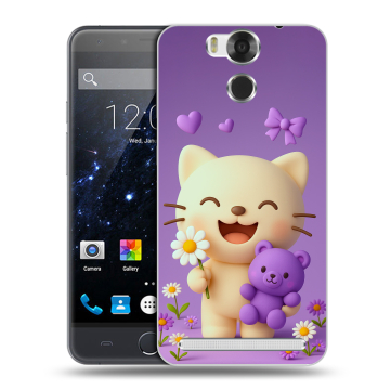 Пластиковый чехол на Ulefone Power с принтом для девочек
