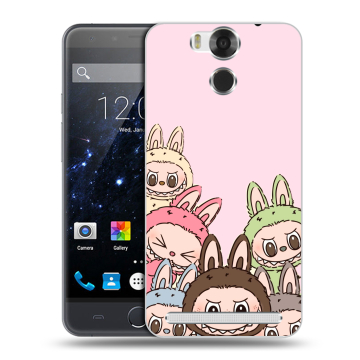 Пластиковый чехол на Ulefone Power с принтом Лабубу Пластиковый чехол на Ulefone Power с принтом Лабубу
