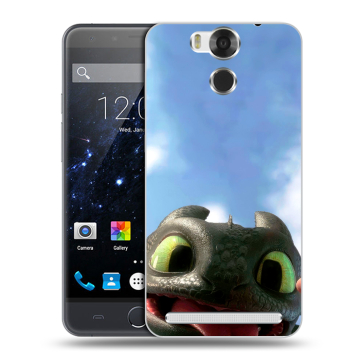 Пластиковый чехол на Ulefone Power с принтом Как приручить дракона