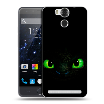 Пластиковый чехол на Ulefone Power с принтом Как приручить дракона