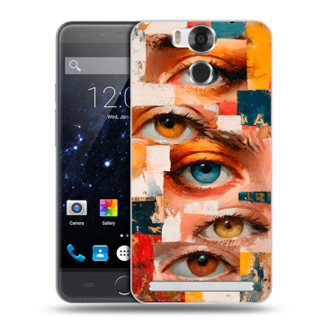 Пластиковый чехол на Ulefone Power с принтом Модный принт Пластиковый чехол на Ulefone Power с принтом Модный принт