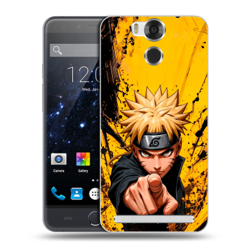 Пластиковый чехол на Ulefone Power с принтом Naruto Наруто