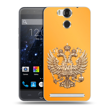 Пластиковый чехол на Ulefone Power с принтом Герб Флаг России Пластиковый чехол на Ulefone Power с принтом Герб Флаг России