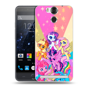 Пластиковый чехол на Ulefone Power с принтом My little pony Дружба чудо