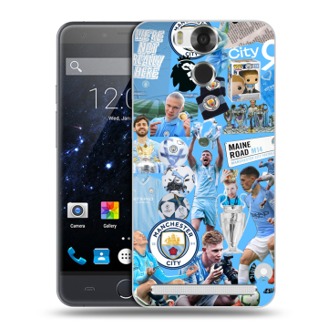 Пластиковый чехол на Ulefone Power с принтом Man City Манчестер Сити Пластиковый чехол на Ulefone Power с принтом Man City Манчестер Сити