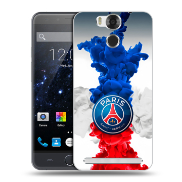 Пластиковый чехол на Ulefone Power с принтом PSG ПСЖ Пластиковый чехол на Ulefone Power с принтом PSG ПСЖ