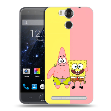 Пластиковый чехол на Ulefone Power с принтом Спанч боб Спанчбоб