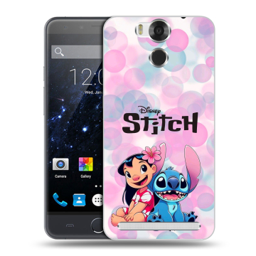 Пластиковый чехол на Ulefone Power с принтом Лило и Стич