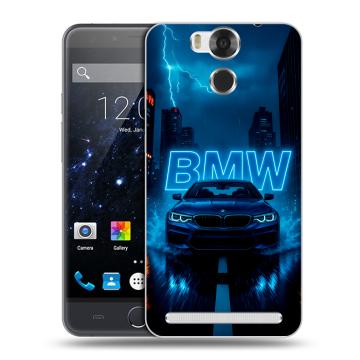 Пластиковый чехол на Ulefone Power с принтом BMW БМВ