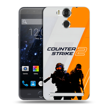 Пластиковый чехол на Ulefone Power с принтом Counter Strike