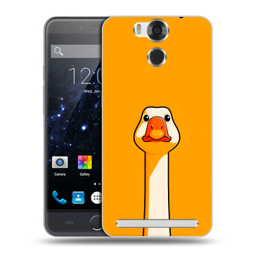 Пластиковый чехол на Ulefone Power с принтом Смешная утка Пластиковый чехол на Ulefone Power с принтом Смешная утка