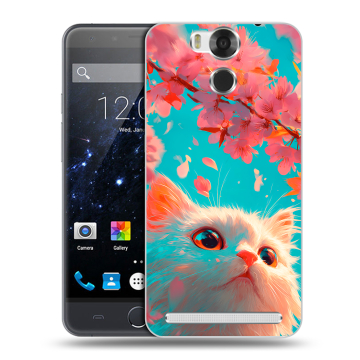Пластиковый чехол на Ulefone Power с принтом Красивый кот Пластиковый чехол на Ulefone Power с принтом Красивый кот
