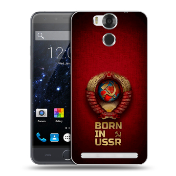 Пластиковый чехол на Ulefone Power с принтом Флаг Герб СССР Пластиковый чехол на Ulefone Power с принтом Флаг Герб СССР