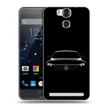 Пластиковый чехол на Ulefone Power с принтом Mercedes Мерседес