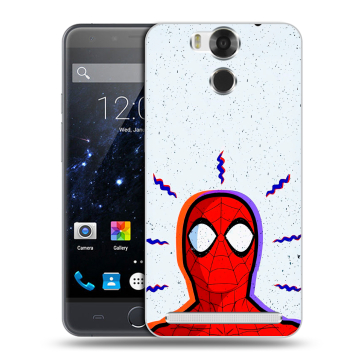 Пластиковый чехол на Ulefone Power с принтом Spiderman Человек паук Пластиковый чехол на Ulefone Power с принтом Spiderman Человек паук