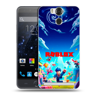Пластиковый чехол на Ulefone Power с принтом Roblox Роблокс