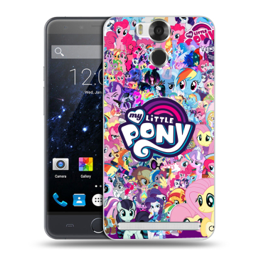 Пластиковый чехол на Ulefone Power с принтом My little pony Дружба чудо