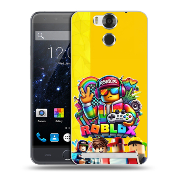 Пластиковый чехол на Ulefone Power с принтом Roblox Роблокс