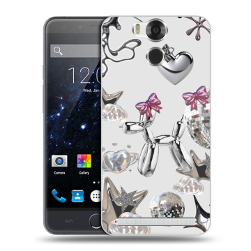 Пластиковый чехол на Ulefone Power с принтом Y2K