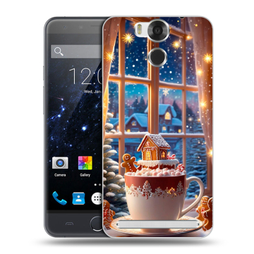Пластиковый чехол на Ulefone Power с принтом Новый год Пластиковый чехол на Ulefone Power с принтом Новый год