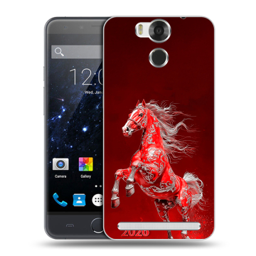 Пластиковый чехол на Ulefone Power с принтом Новый год Пластиковый чехол на Ulefone Power с принтом Новый год